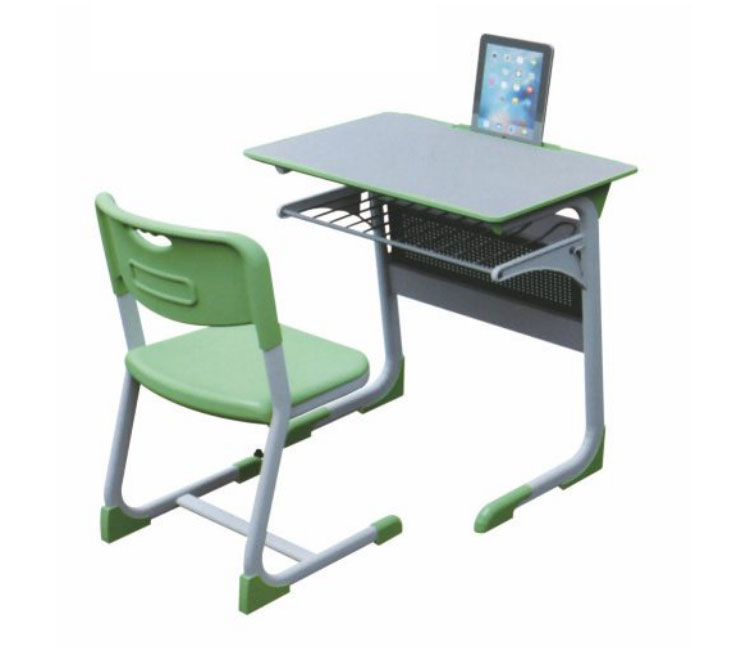 FH21-KZ085 C型固定式学生课桌椅